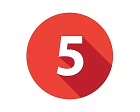 Zahl 5