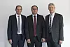 Das neue Geschäftsleitungsteam: Thorsten Bullinger (Mitte) und Markus Ströbel (re.) mit Dr. Hagen Gehringer.