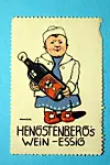 Werbemarken von Hengstenberg-Produkten aus der Zeit vor dem Ersten Weltkrieg.