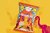 Die Verpackung dieser Gemüsechips der Marke Tante Tomate überzeugte die Jury mit gestalterischen Elementen der traditionellen hinduistischen Kultur.
