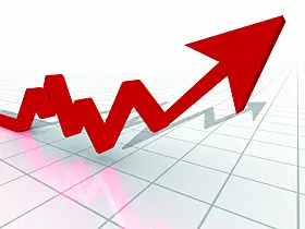 Roter Graph