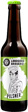 Longneck-Mehrwegflasche mit Kronkorken