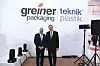 Willi Eibner (r.), CEO Greiner Packaging International, und Mustafa Özilhan, Board Chairman of the Özata Group.