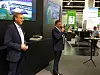Auf der Messe gab es viel Neues zu berichten, wie hier auf der Pressekonferenz bei Gerhard Schuber.