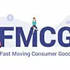 Infografik mit der Aufschrift FMCG - Fast Moving Consumer Goods.