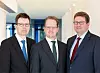 Die Geschäftsführung der Thimm Gruppe (v.l.): Jens Fokuhl, Kornelius Thimm, Mathias Schliep.