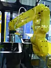 Der Roboter LR mate 200i D von Fanuc verfügt über eine „Deep-Learning“ -Funktion und kann damit die Pick-Rate verbessern.