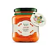 Original Ajvar von Granny´s Secret – etikettiert mit der Etikettiermaschine Soluta.