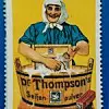 Reklamemarke Dr. Thompson´s Seifenpulver.