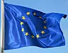 EU-Flagge im Wind