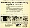 Wick-Werbung aus der Zeit um 1960.