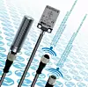 Ganzmetallsensoren der Full-Inox-Familie eignen sich für die rauesten Umgebungen und verfügen über eine IO-Link-Schnittstelle.