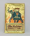 Alu-Verbund Beutel für Alba Senfkörner aus der Zeit um 1960.