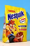 Nesquik-Pulver ist heute größtenteils in einen Folienbeutel verpackt. Dies war für einen Markenartikler vor 1990 unvorstellbar.