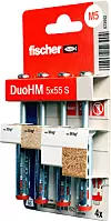 DuoHM Faltkarte Einreicher: colordruck Baiersbronn W. Mack GmbH & CO. KG + fischerwerke GmbH & Co. KG Art und Verwendungszweck: Visuelle Produktverpackung für den Launch des neuen DuoHM Dübels von fischerwerke GmbH & Co. KG Status: Die Einreichung ist bereits auf dem Markt. Material: Papier, Pappe, Karton Land: Deutschland Das sagt die Jury Die bereits gelaunchte Dübelverpackung von fischerwerke rückt die Kommunikation mit dem Kunden in den Mittelpunkt. Das Einsatzgebiet der einzelnen Dübel ist klar erkennbar und leitet den Konsumenten hinsichtlich der geeigneten Oberflächen und Bohrer. Der smarte Kartonzuschnitt verbindet all diese Elemente mit geringstem Materialeinsatz. Damit hilft die Packung Schritt für Schritt durch die Applikation. Die innovativ überarbeitete Verpackung überzeugt außerdem durch den Ersatz einer bestehenden 2-Stoff-Verpackung und berücksichtigt bestehende Recyclingkonzepte. Ein gelungenes Konzept.