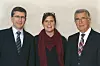 V.l.: Markus Schyboll, Caroline Hafner-Pinnel, Franz Hafner.