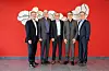 Geschäftsleitung Singen PAWI Packaging GmbH: (v.l.n.r.) Olaf Müller-Funke, Andreas Keller, Ralf Kautzmann, Jürgen Graf, Ivo Forster