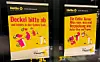 Plakate von Netto Deutschland und „Mülltrennung wirkt“ für die zweite gemeinsame Kampagne für mehr Recycling.