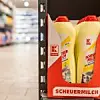 Kaufland-Scheuermilchflasche mit hohem Rezyklatanteil