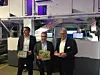 V.l.n.r.: Christian Steinmaßl, Leiter des Packaging-Segments bei Heidelberg, Werner Schwab, Head of Product Management bei Heidelberg, und Matthias Boog, Geschäftsführer der Konzerntochter Heidelberg Web Carton Converting.