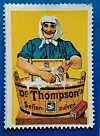 Reklamemarke Dr. Thompson´s Seifenpulver.