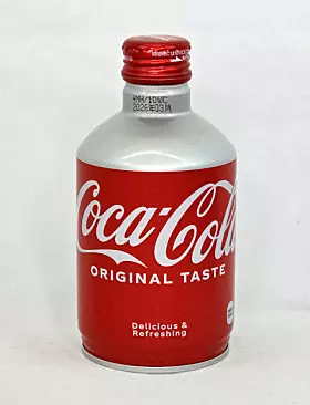 Coca-Cola-Getränkedose aus Alu.