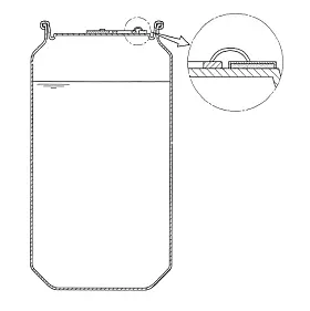 Dose mit Duftspeicher: In den Deckel einer Getränkedose ist eine kleine Kammer zur Aufnahme eines Aromastoffs integriert. Beim Öffnen der Dose wird die Kammer automatisch geöffnet und das Aroma freigesetzt. Europ. Patent Nr. EP 4603416 A1, Anmelder: Suntory Holdings Ltd., Osaka (JP), Anmeldedatum: 13.10.2023