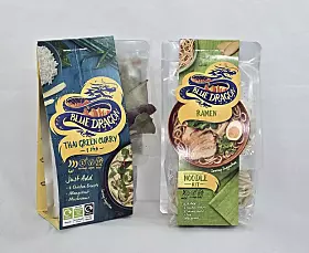 Kit aus mehreren Beuteln von Asia-Food-Hersteller Blue Dragon.