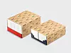 Transportverpackung mit Kraftpapier und Heißleim-Verklebung für stabile Gebinde ohne Schrumpffolie