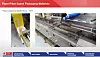 Links: Testschulter in einem Flow-Wrapping Test.