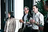 v.l.: Phuong Anh Do, Director Fachpack, Martin Buchwitz, Geschäftsführer Packaging Valley, und Philip Bittermann, Chefredakteur neue verpackung, bei der Begrüßung am Referentenabend, der am Vortag der Packaging Machinery Conference 2026 stattfand.