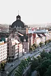 Ausblick über Nürnberg am Referentenabend.