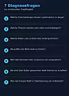 Sieben Diagnosefragen für Unternehmen zu ihrer Tragfähigkeit.